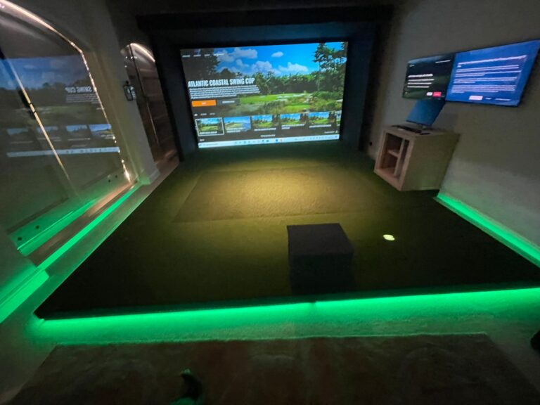 Golf Simulator Room